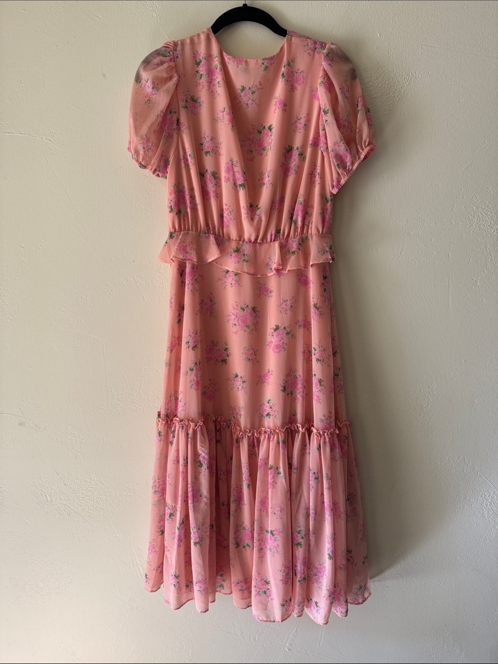 LoveShackFancy Pink Floral Dress - Picture 3 of 3